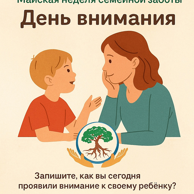 6 мая — День внимания к ребёнку